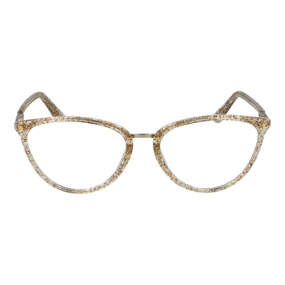 Gold Women Glasses Frame