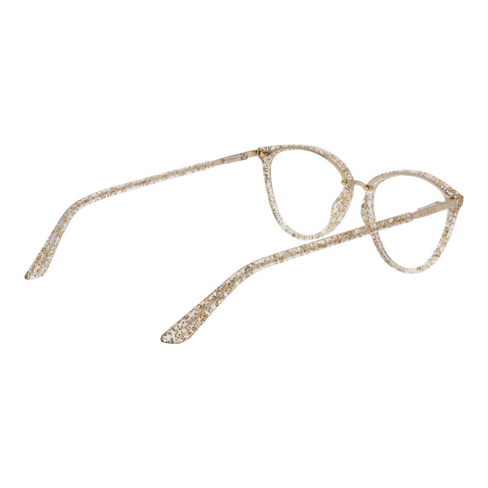 Gold Women Glasses Frame