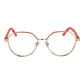 Gold Women Glasses Frame