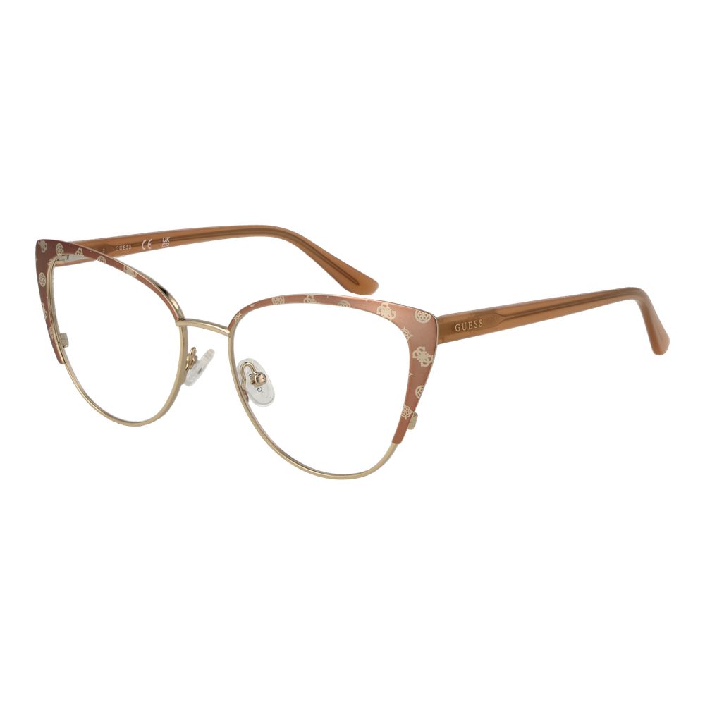 Gold Women Glasses Frame