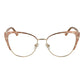 Gold Women Glasses Frame