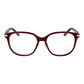 Burgundy Women Glasses Frame