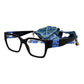 Blue Unisex Glasses Frame