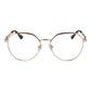 Gold Women Glasses Frame