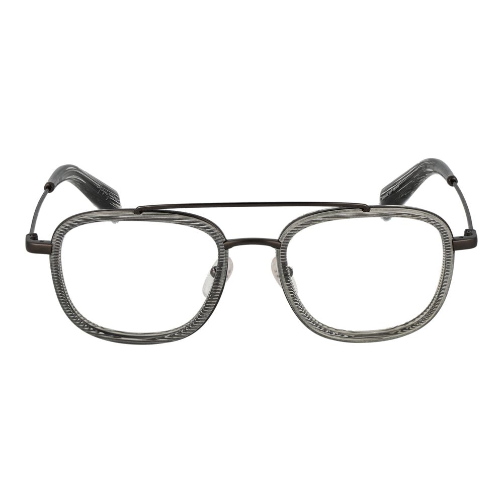 Gray Men Glasses Frame