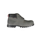 Gray Polyester Mens Boot