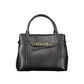 Black Polyethylene Women Handbag