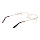 Gold Women Glasses Frame