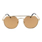 Gold Unisex Sunglass