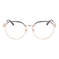 Gold Women Glasses Frame