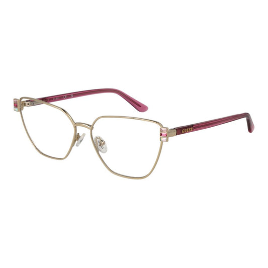 Gold Women Glasses Frame