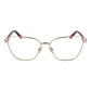 Gold Women Glasses Frame