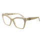 Gold Women Glasses Frame