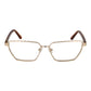 Gold Women Glasses Frame