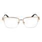 Gold Women Glasses Frame