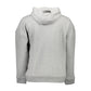 Gray Cotton Men's Hooded Sweater