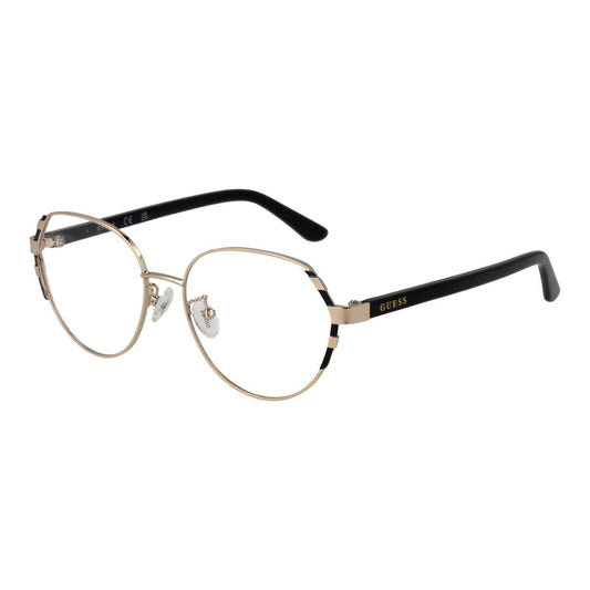 Gold Women Glasses Frame