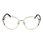 Gold Women Glasses Frame