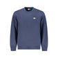 Blue Cotton Men Sweater