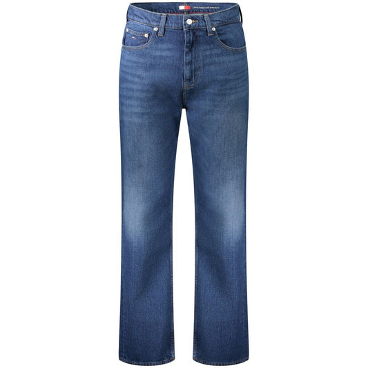 Blue Cotton Men Jeans