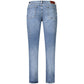 Blue Cotton Men's Slim Jeans