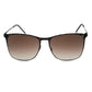 Brown Metal Sunglasses