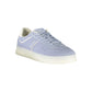 Blue Leather Women Sneaker