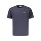 Blue Organic Cotton Men T-Shirt