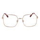 Gold Women Glasses Frame