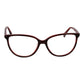 Burgundy Women Glasses Frame