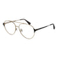 Gold Women Glasses Frame