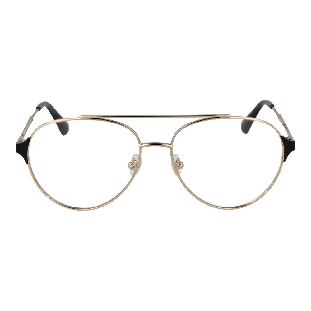 Gold Women Glasses Frame
