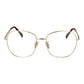 Gold Women Glasses Frame