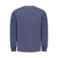 Blue Cotton Men Sweater