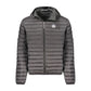 Black Polyester Men Jacket