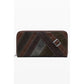 Brown Polyethylene Women Wallet