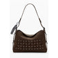 Brown Polyethylene Women Handbag