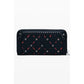 Black Polyethylene Women Wallet