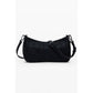 Black Polyethylene Women Handbag