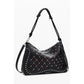Black Polyethylene Women Handbag