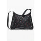 Black Polyethylene Women Handbag