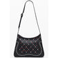 Black Polyethylene Women Handbag