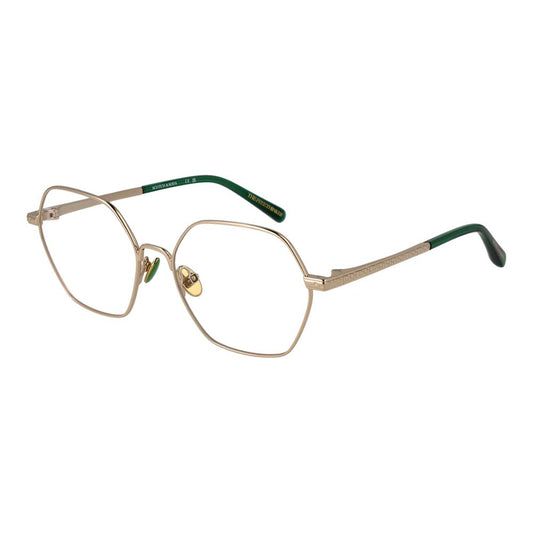 Gold Women Glasses Frame