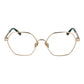 Gold Women Glasses Frame