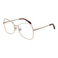 Gold Women Glasses Frame