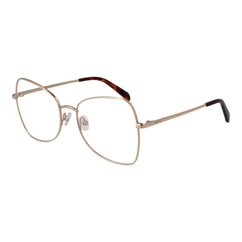 Gold Women Glasses Frame