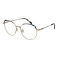 Gold Women Glasses Frame