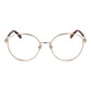Gold Women Glasses Frame