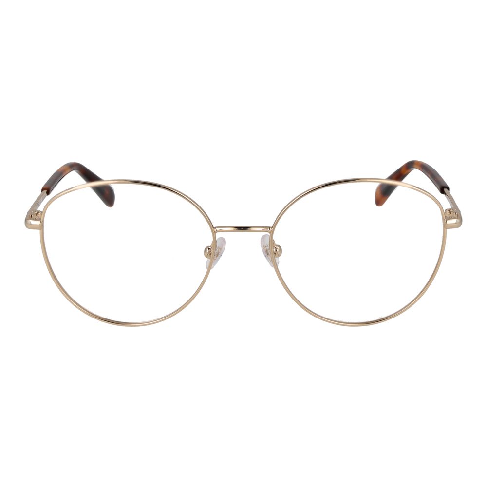 Gold Women Glasses Frame