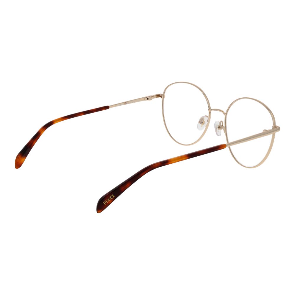 Gold Women Glasses Frame